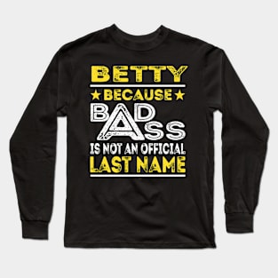 BETTY Long Sleeve T-Shirt